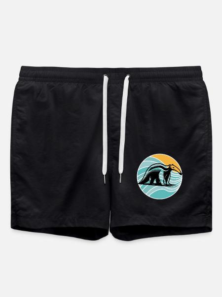 Fourmilier - Short de bain - noir