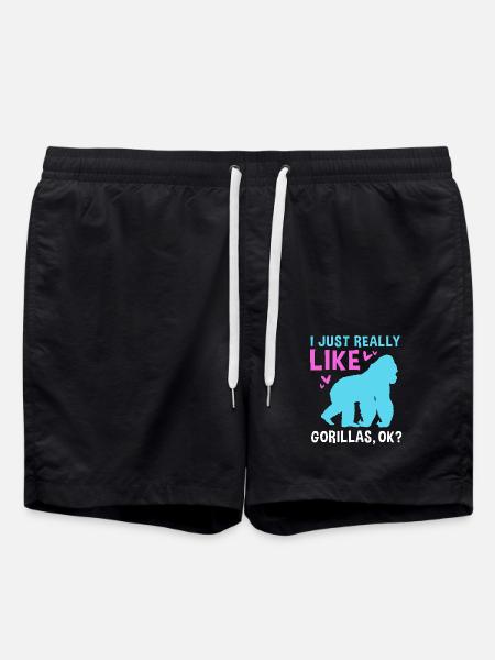 Gorille - Short de bain - noir