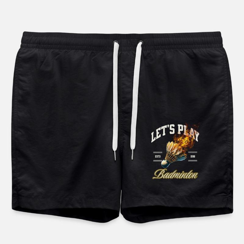 Badminton - Short de bain - noir