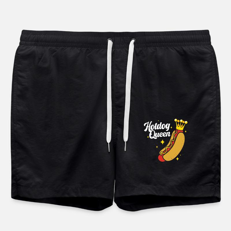 Collation hot-dog - Short de bain - noir