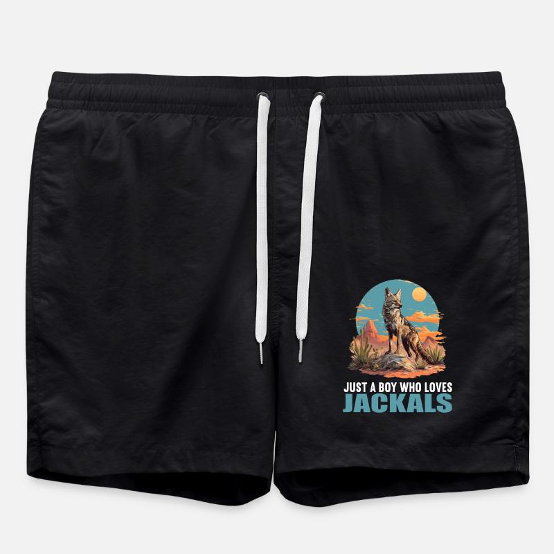 Jackals Jackal - Swim Trunks - black