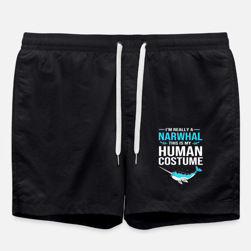 Narval - Short de bain - noir