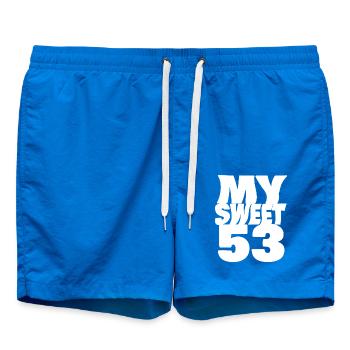 53 - Swim Trunks - cobalt blue - Front