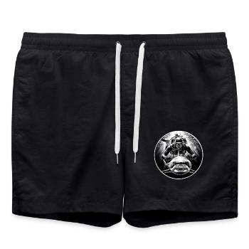 Plongée sous-marine - Short de bain - noir - Devant - AI Model Male 185 light (185cm)