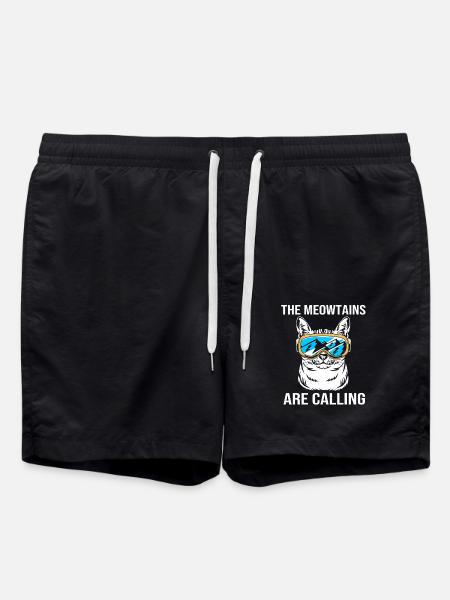 Ski Ski Holiday - Swim Trunks - black