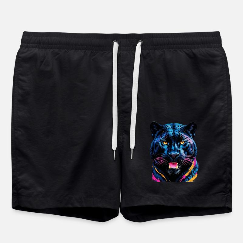 Tiger - Swim Trunks - black