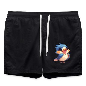 Martin-pêcheur Martin-pêcheur - Short de bain - noir - Devant - AI Model Male 185 light (185cm)
