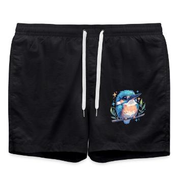 Martin-pêcheur Martin-pêcheur - Short de bain - noir - Devant - AI Model Male 185 light (185cm)