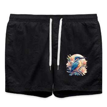 Martin-pêcheur Martin-pêcheur - Short de bain - noir - Devant - AI Model Male 185 light (185cm)