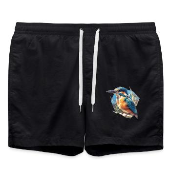 Martin-pêcheur Martin-pêcheur - Short de bain - noir - Devant - AI Model Male 185 light (185cm)