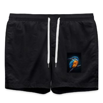 Martin-pêcheur Martin-pêcheur - Short de bain - noir - Devant - AI Model Male 185 light (185cm)