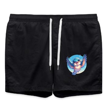 Martin-pêcheur Martin-pêcheur - Short de bain - noir - Devant - AI Model Male 185 light (185cm)