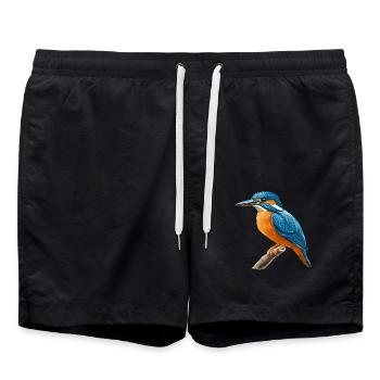 Martin-pêcheur Martin-pêcheur - Short de bain - noir - Devant - AI Model Male 185 light (185cm)