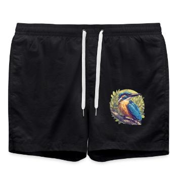 Martin-pêcheur Martin-pêcheur - Short de bain - noir - Devant - AI Model Male 185 light (185cm)
