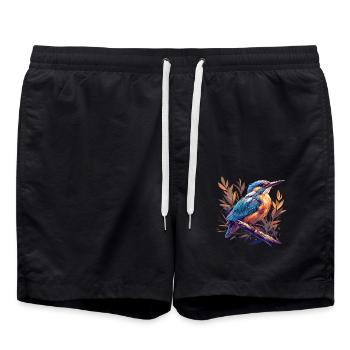Martin-pêcheur Martin-pêcheur - Short de bain - noir - Devant - AI Model Male 185 light (185cm)