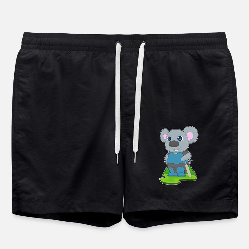 Souris Cricket Battes de cricket - Short de bain - noir