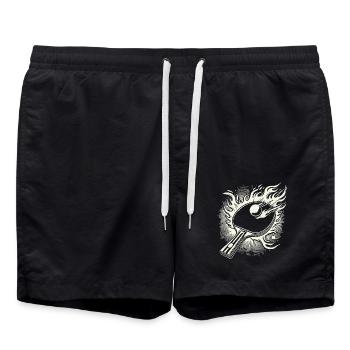 Raquette de tennis de table flamboyante Tennis de table - Short de bain - noir - Devant - AI Model Male 185 light (185cm)