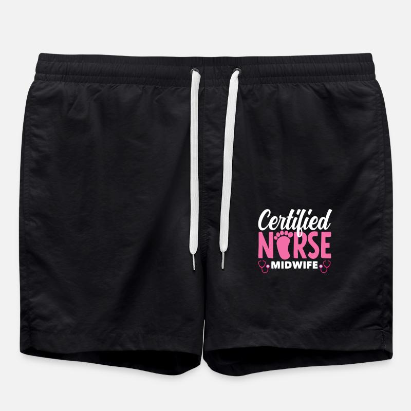 Sage-femme certifiée Stolz - Short de bain - noir