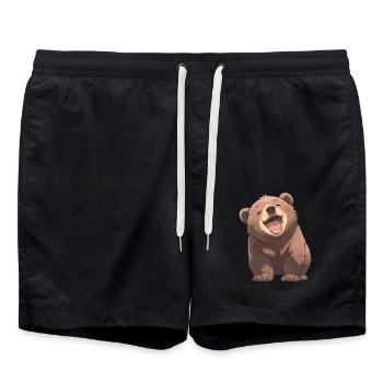 Ours Kodiak Ours Kodiak - Short de bain - noir - Devant - AI Model Male 185 light (185cm)