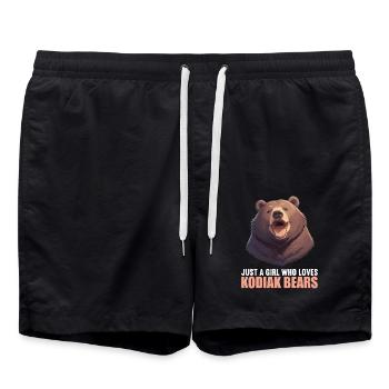 Ours Kodiak Ours Kodiak - Short de bain - noir - Devant - AI Model Male 185 light (185cm)