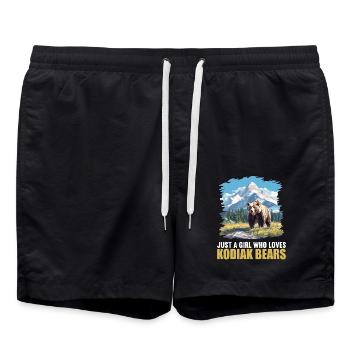 Ours Kodiak Ours Kodiak - Short de bain - noir - Devant - AI Model Male 185 light (185cm)