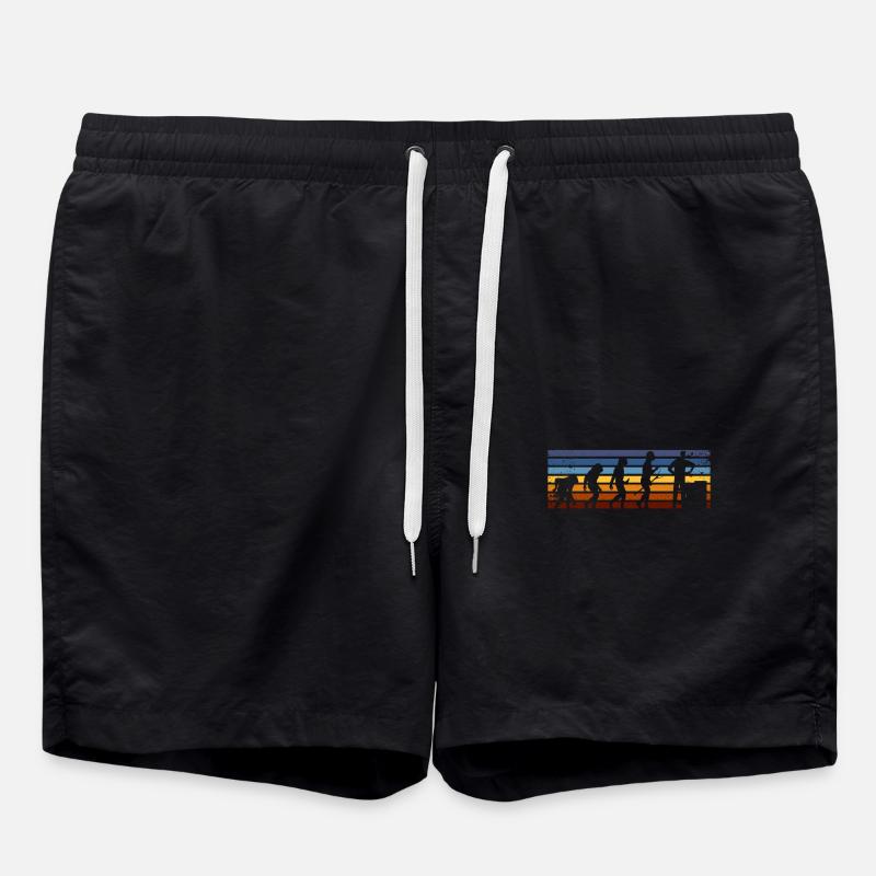 Maurer Evolution Retro style - Swim Trunks - black