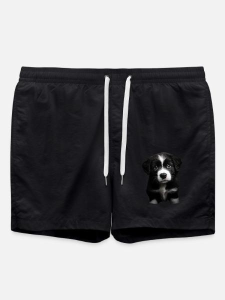Berner Sennenhund - Badeshorts - Schwarz