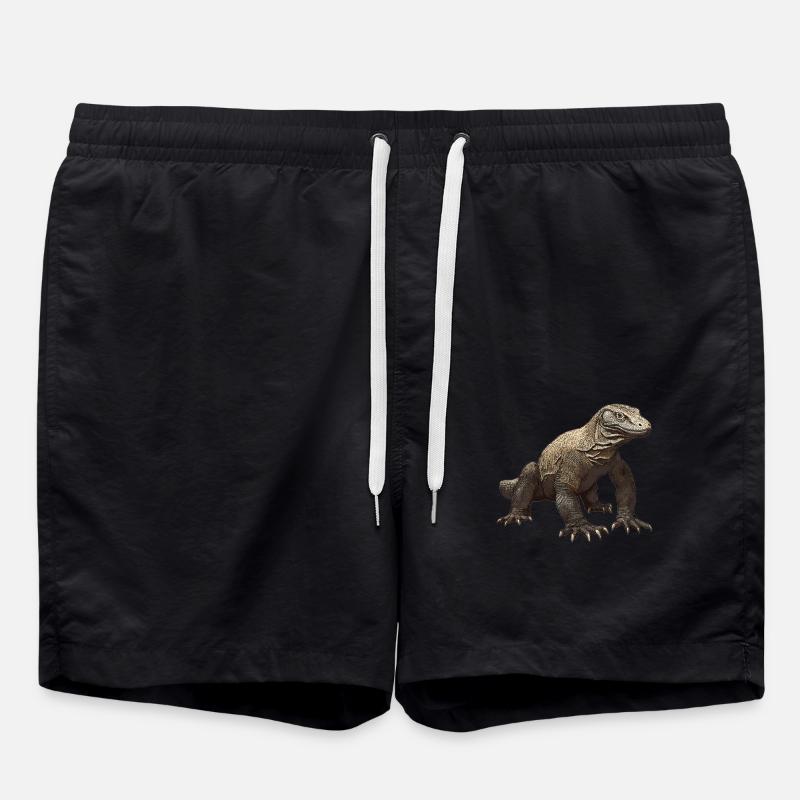 Komodo dragons Komodo dragon - Swim Trunks - black