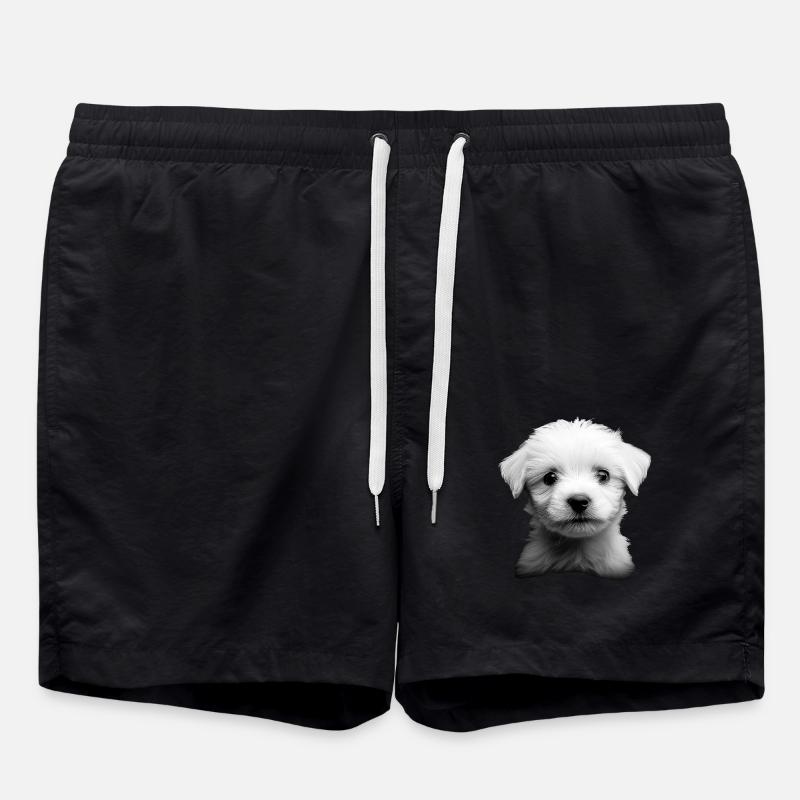 maltesisch - Badeshorts - Schwarz