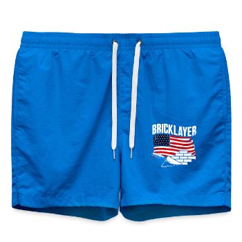 Mason American Pride Craftsmanship Tribute - Swim Trunks - cobalt blue - Front