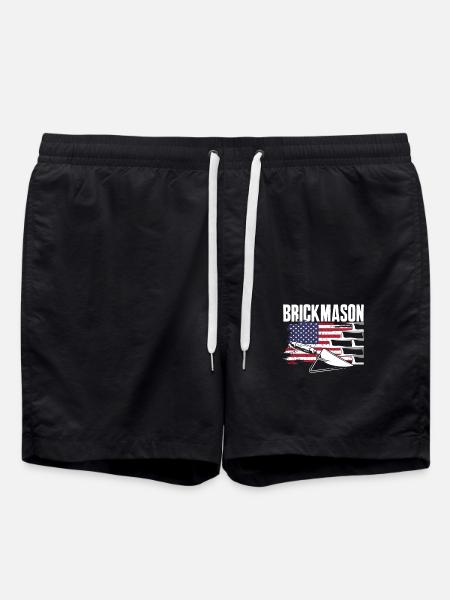 Bricklayer Bricklayer American Pride - Swim Trunks - black