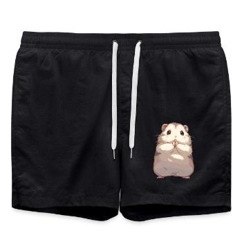 Lemmings Lemming - Swim Trunks - black - Front - AI Model Male 185 light (185cm)
