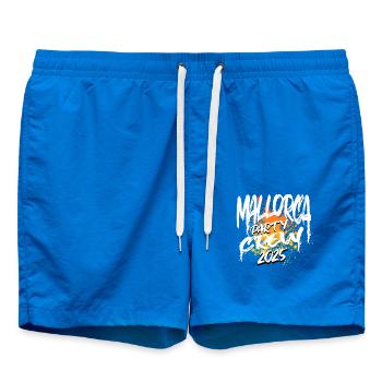 Majorque Party Crew 2025 (Garantie du prix le plus bas) - Short de bain - cobalt blue - Devant