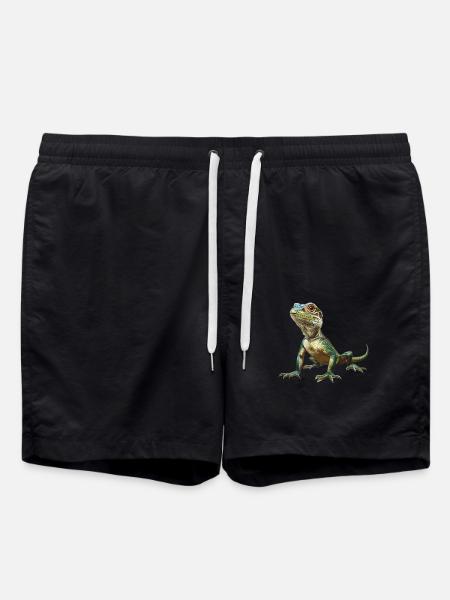 Lizards Lizard - Swim Trunks - black