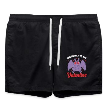 Papillon de nuit - Short de bain - noir - Devant - AI Model Male 185 light (185cm)