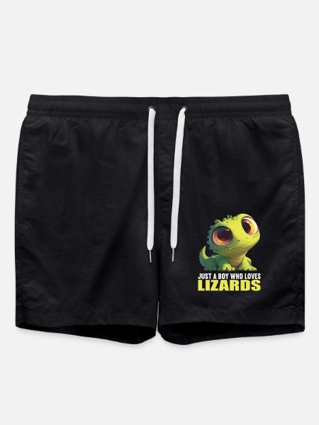 Lizards Lizard - Swim Trunks - black