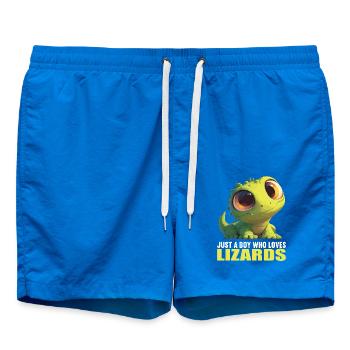 Eidechsen Eidechse - Badeshorts - Cobalt blue - Vorne