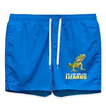 Eidechsen Eidechse - Badeshorts - Cobalt blue - Vorne