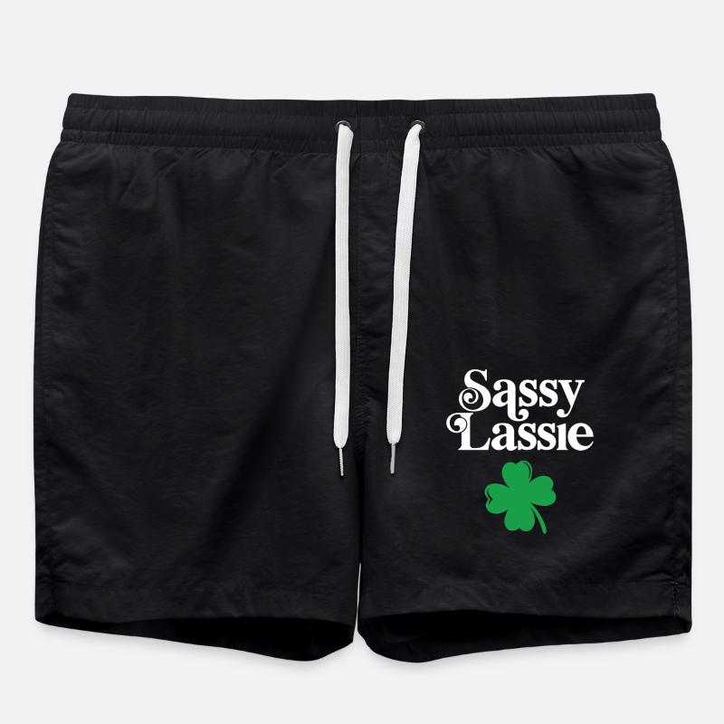Sassy Lassie - Swim Trunks - black