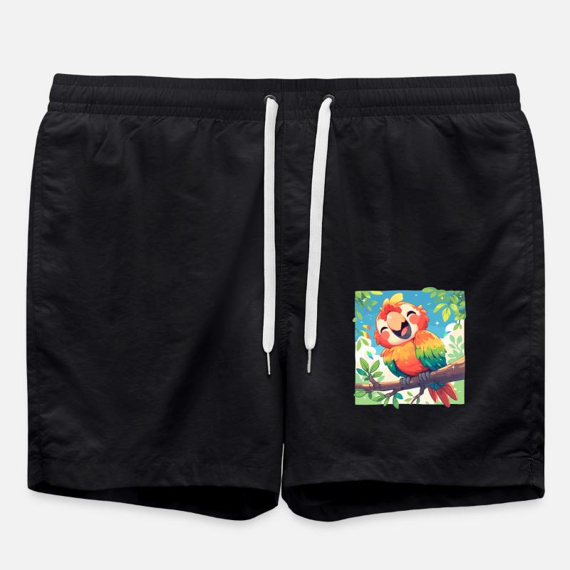 Macaw's Era - Swim Trunks - black