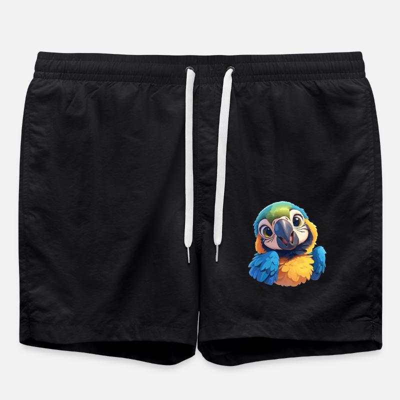 Macaw's Era - Swim Trunks - black