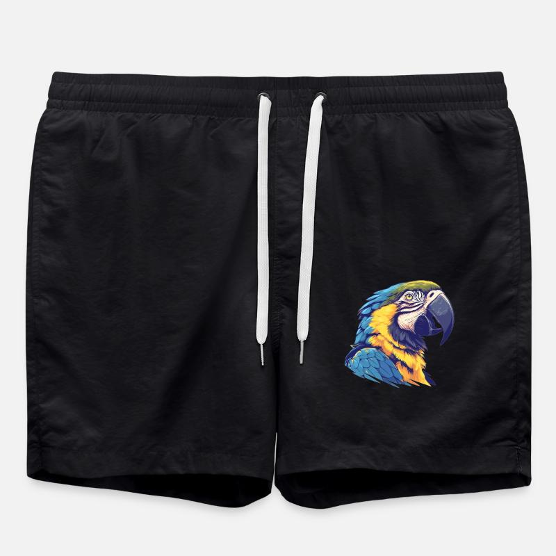 Macaw's Era - Swim Trunks - black