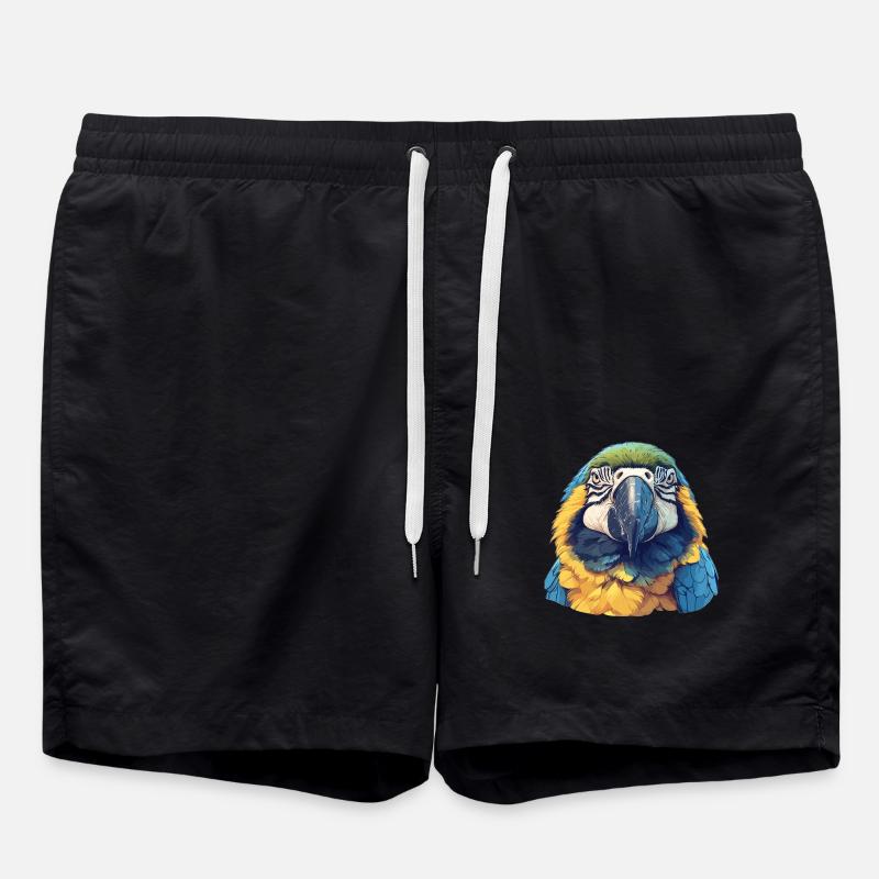 Macaw's Era - Swim Trunks - black