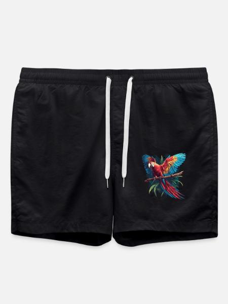 Macaw's Era - Swim Trunks - black