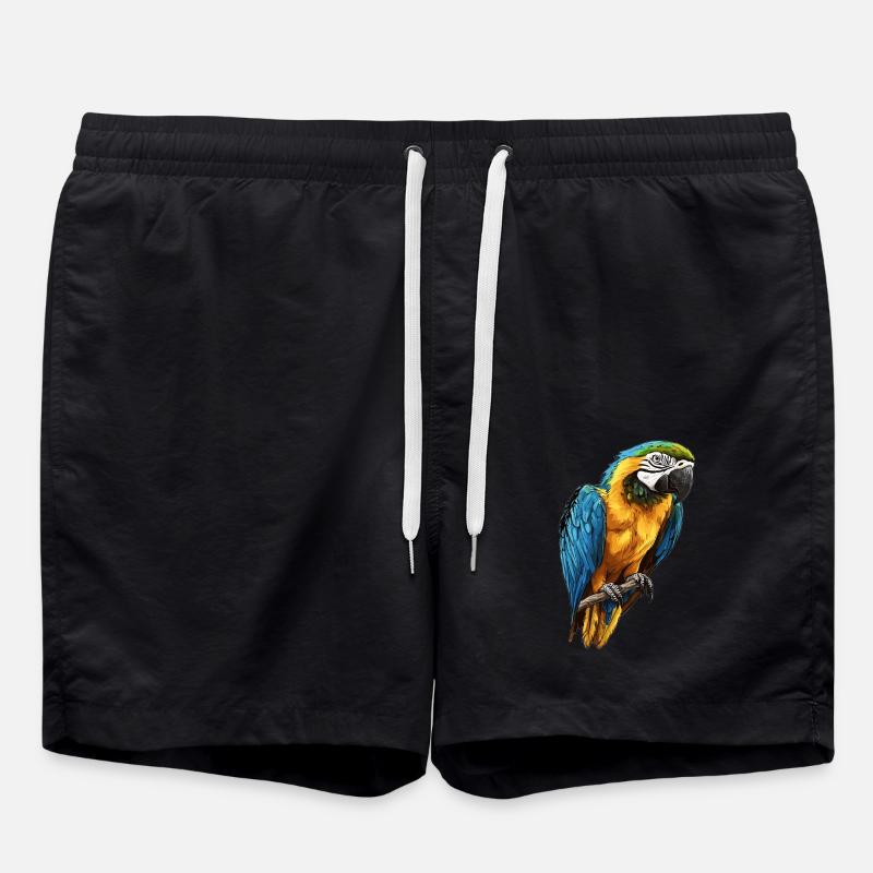 Macaw's Era - Swim Trunks - black
