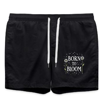 Dandelion Dandelion Lover Floral Floral - Short de bain - noir - Devant - AI Model Male 185 light (185cm)
