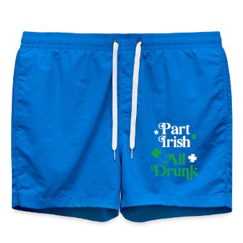 Teil: Irisch, ganz betrunken - Badeshorts - Cobalt blue - Vorne