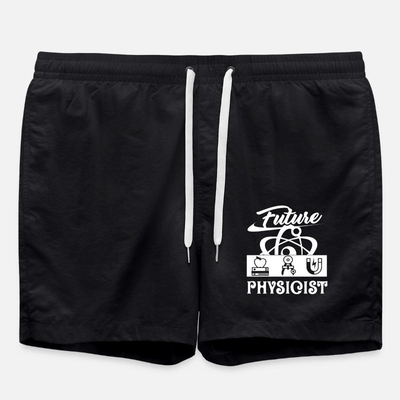Physicist Future Physicist - Swim Trunks - black