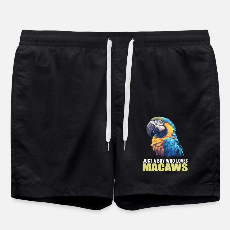 Macaw's Era - Swim Trunks - black