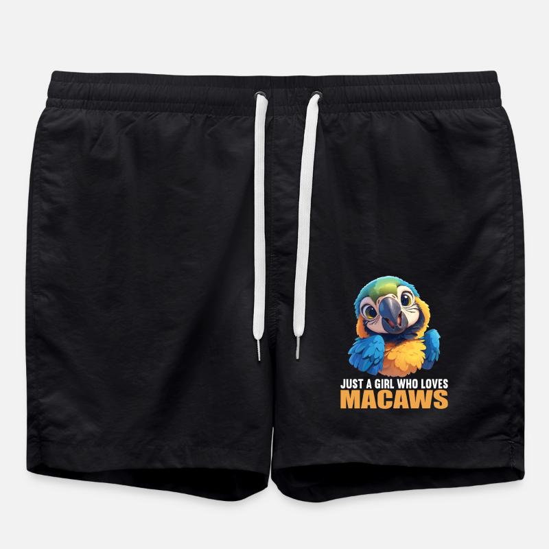 Macaw's Era - Swim Trunks - black